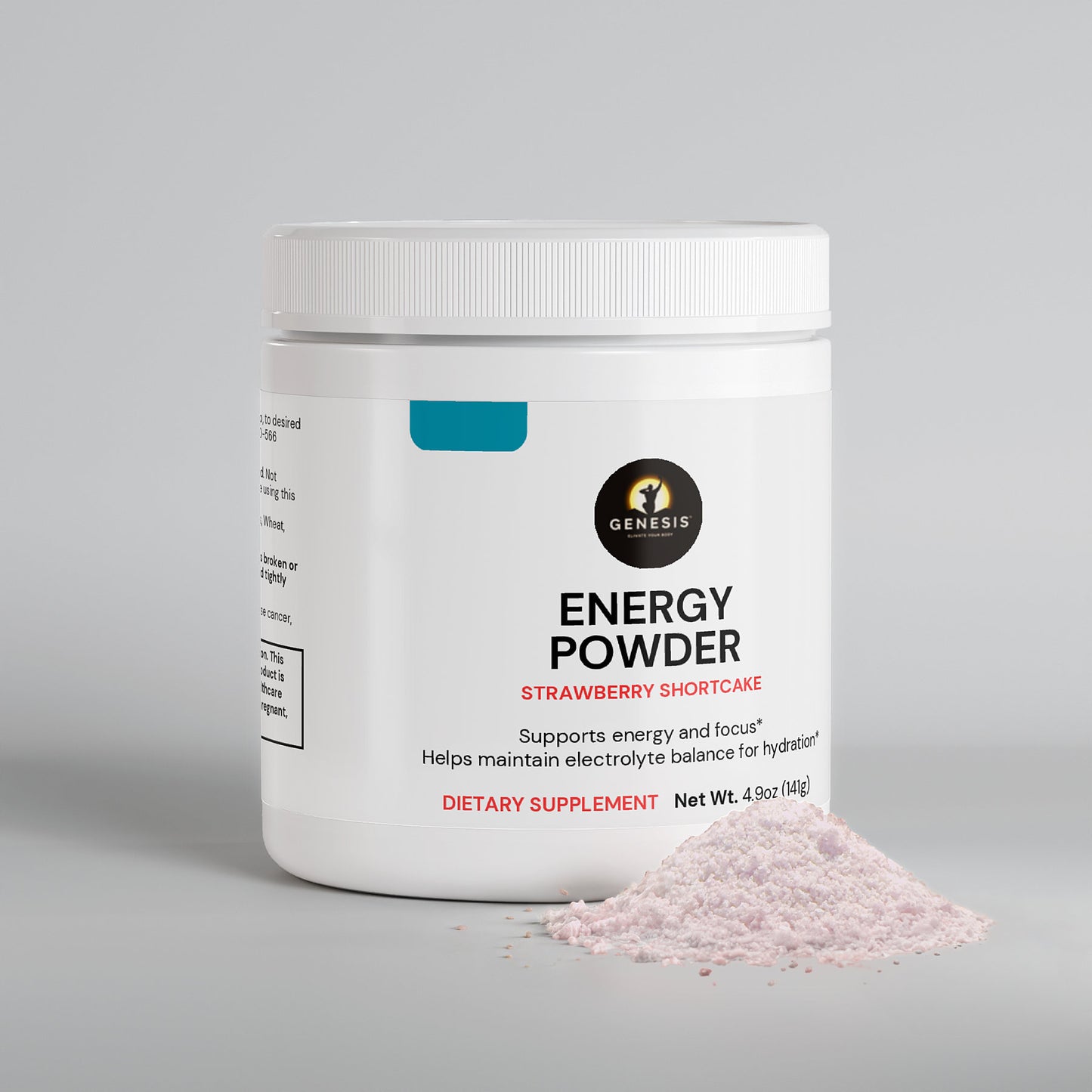 Energy Powder (Strawberry Shortcake)