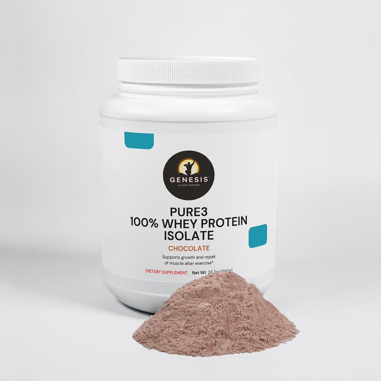 Pure3 100% Whey Protein Isolate (Chocolate)